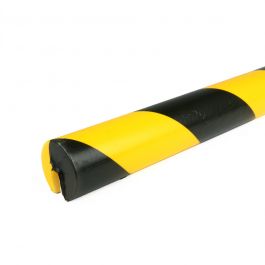 PRS stootrand randprofiel model 2 – geel-zwart – 1 meter