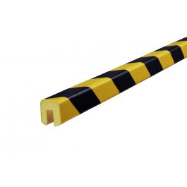 Knuffi stootrand randprofiel type G – geel-zwart – 5 meter