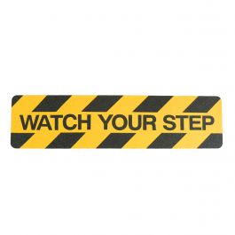 Watch your step anti slip tape